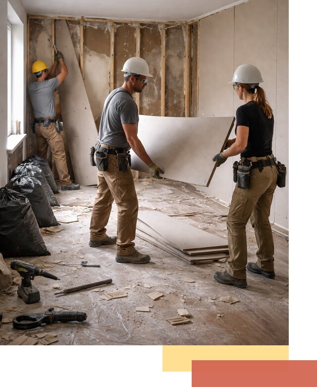 Демонтаж стеновых панелей в Каспийске быстро и аккуратно