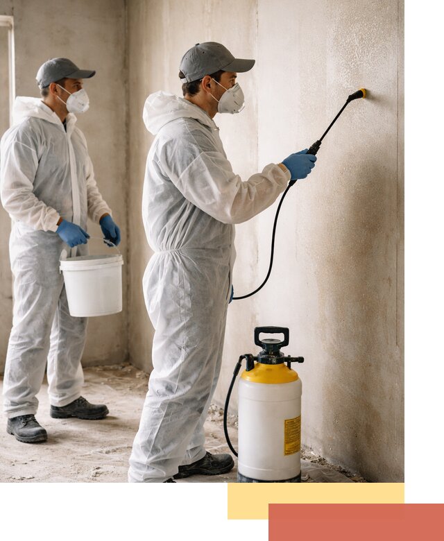 Антисептическая обработка стен в Каспийске профессионально