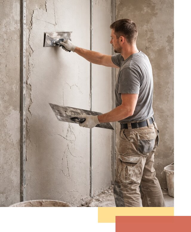 Штукатурка стен гипсовая в Каспийске — качественный и быстрый монтаж