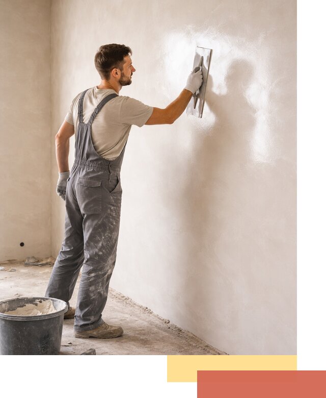 Глянцевание штукатурки стен в Каспийске профессионально и быстро