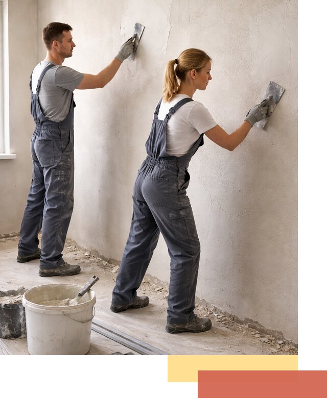 Штукатурка стен под обои в Каспийске профессионально и быстро