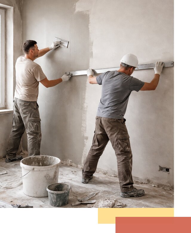 Штукатурка стен под покраску в Каспийске качественно и быстро