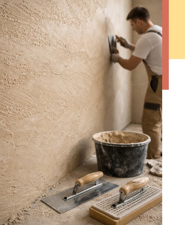 Декоративная штукатурка травертин в Каспийске от 1833 руб/м2 — качественно и недорого | ОТДЕЛОЧНИК-Ксп