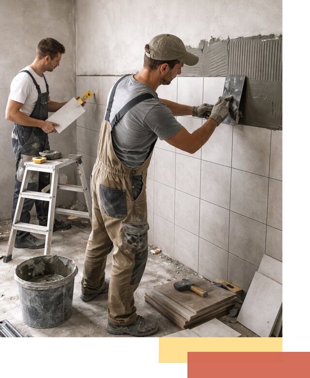 Укладка плитки на стены в Каспийске профессионально и надежно