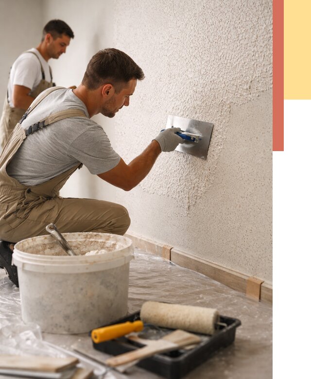 Нанесение жидких обоев в Каспийске от 7636 руб./м2 — быстро и недорого | ОТДЕЛОЧНИК-Ксп