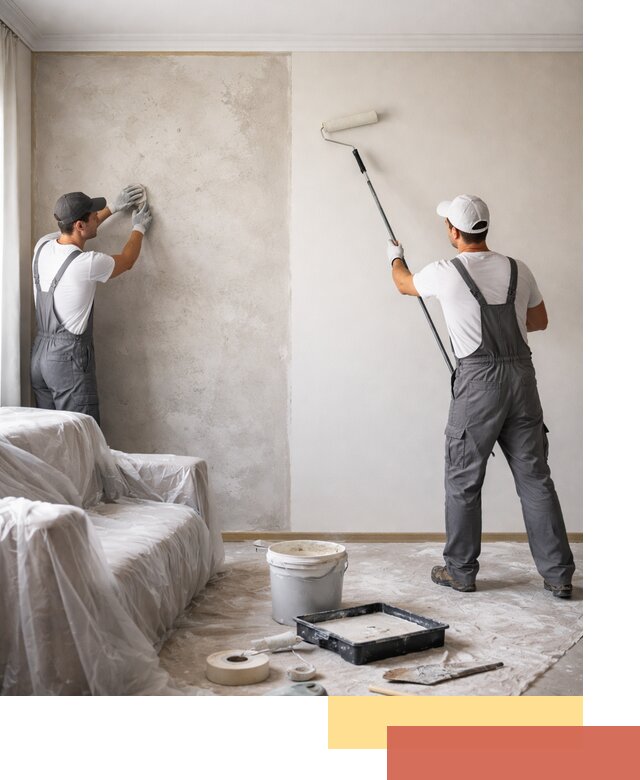 Покраска стен антивандальной краской в Каспийске