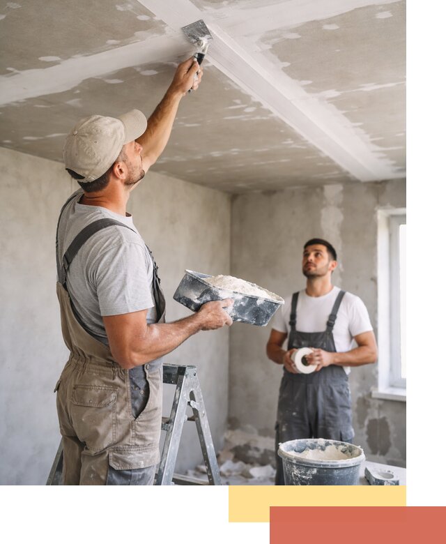 Обработка швов потолка ГКЛ в Каспийске: качественная заделка и шпатлевка