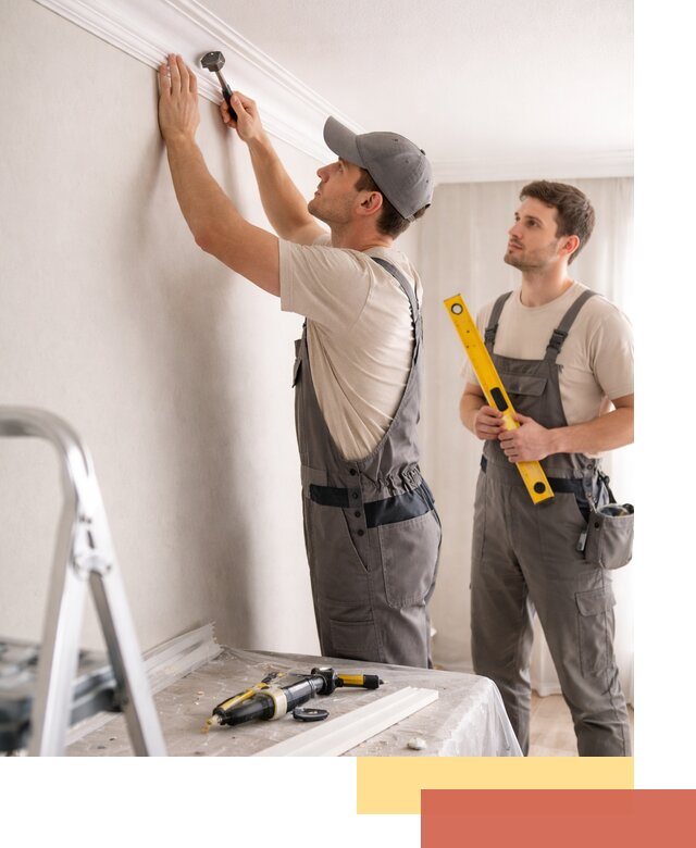 Монтаж потолочного плинтуса в Каспийске качественно и быстро